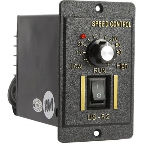 US-52 Speed Regulator Useful Long Service Life Low Power Consumption Electric Motor Regulator for Food Machinery Motor Speed