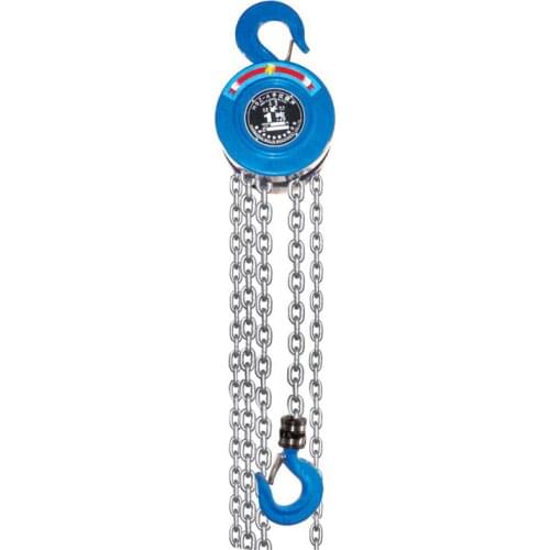 0.5T hand chain hoist lifting 3 meters long chain hook manual pulley lifting tool manual tool