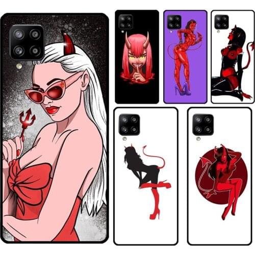 Sexy Devil Woman Case For Samsung A51 A71 A31 A11 A21S A20e A12 A32 A42 A52 A72 A02S A10 A30S A40 A50 A70