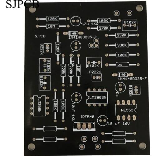 SJPCB Minimum Quantity 5pcs 1OZ Thickness 1.6mm Matt Black Mask White Silk Low Price Quick Delivery Time Economic Shipping Use