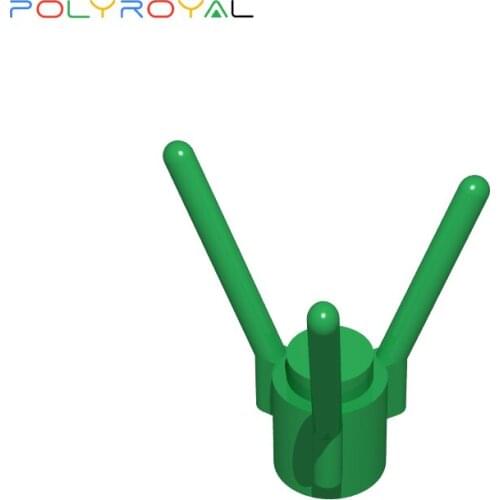 Building Blocks parts plant Three-pronged branch 10 PCS MOC Compatible With brands toys for children 3741