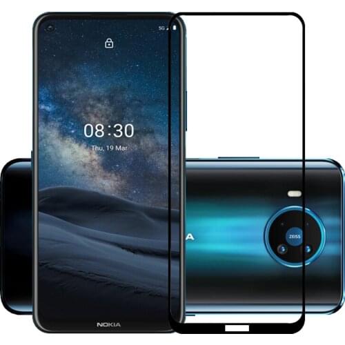 75 Pcs/Lot 2.5D Premium Tempered Glass for Nokia 8.3 5G Full Cover Screen Protector Protective Film for Nokia 8 V 5G UW