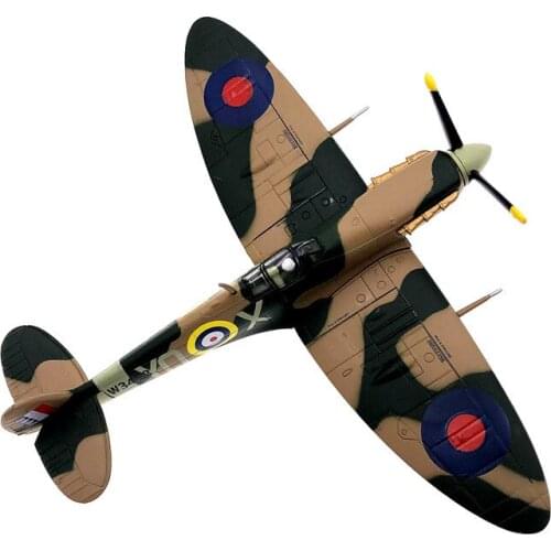 1/72 Alloy Casting Spitfire Classic Model Of World War II Alloy Simulation 1940 British Air Combat Souvenir Worthy Of Collection
