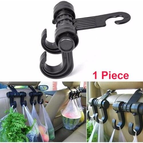 1Piece Car Seat Back Storage Hook Sundries Hanger Bag Holder Car Organizer Universal Multifunction Car-Styling Car Seat Hook