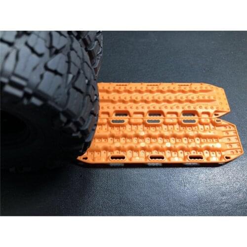 2pcs Sand Ladder Anti-skid Recovery Board for 1/10 TRX4 SCX10 D90 CC01 RC Crawler Car Simulation Accessories