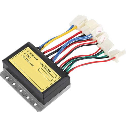 24V 250W Electric Bike Scooter Brushless Controller E-bike/E-scooter/Electric Bicycle Motorcycle Speed Controller Accessory