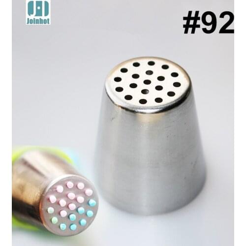 #92 big size Unique Design Russian Icing Piping Nozzles Cake Decoration Decor Tips Tool