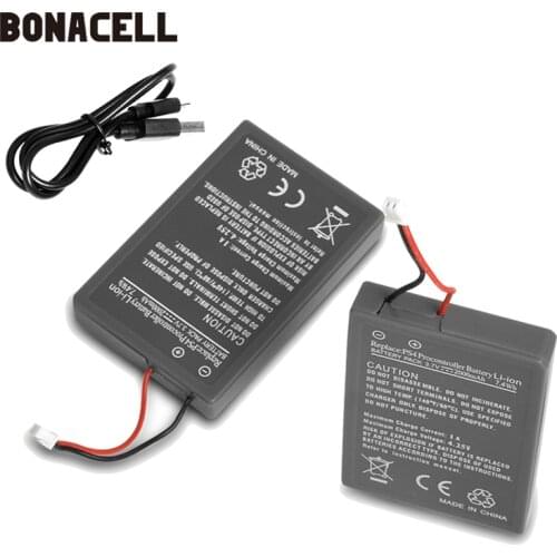 2000mAh Battery Pack Replacement for Sony PS4 Pro Slim Bluetooth DualShock Controller Second Generation CUH-ZCT2 or CUH-ZCT2U