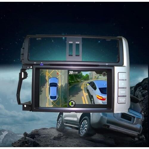 3D 360 Degree Panoramic HD Driving Recorder 12V 7W Multifunction Car DVR Car Reversing Camera With Parking Monitoring Function