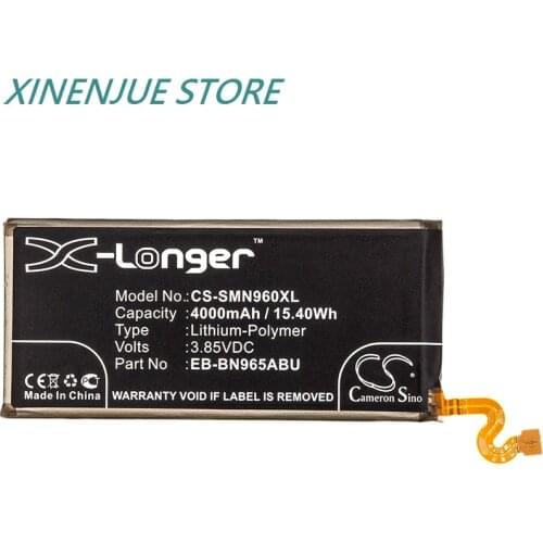 Cameron Sino Samsung Galaxy Note 9 Batteries