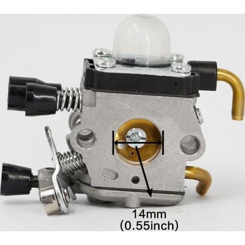 Heavy Duty Carburetor Fit STIHL Brush Cutter FS38 FS45 FS46 FS55 FS74 FS75 FS76 FS80 FS85 KM55 KM85 Grass Trimmer 4140 120 0619