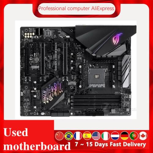 For ASUS ROG STRIX B450-F GAMING Motherboard Socket AM4 DDR4 For AMD B450M B450 Original Desktop Mainboard Used Mainboard