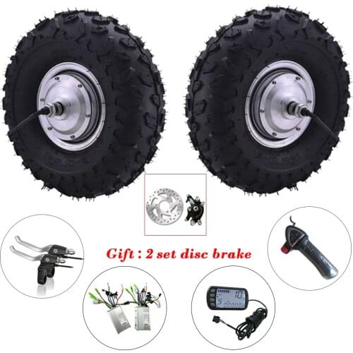 Double Drive Electric Bicycle Motor Wheel 14.5'' 48v 350w 800w bicicleta electrica motor Conversion Kit Bicycle Accessory