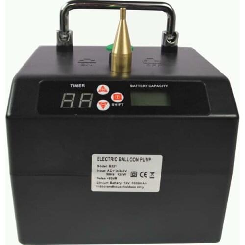 New Arrival 110v Electric air pump junior Inflator Main for twisting balloon /5"balloon High Quality Party supply