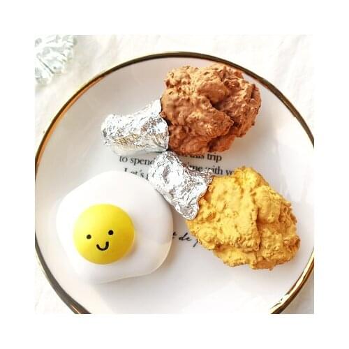 PRZY Fried Chicken Leg Food Molds Aromatherapy Mold Silicone Mold Soap Molds Gypsum Chocolate Candle Molds Cake Mould Clay Resin