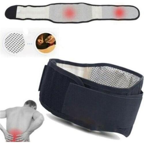 Adjustable Waist Tourmaline Self heating Magnetic Therapy Back Waist Support Belt Lumbar Brace Massage Band Waist Back Care