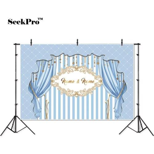 Thin vinyl birthday picture frame curtain children photo Backgrounds Printed Professional indoor Photographic studio Backdrop