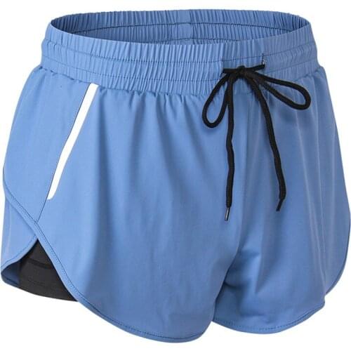 Newest Women Running Shorts Girls' Yoga Shorts with Liner Fitness Jogging Short Deportivo Mujer 2 In 1 Tennis Shorts for Woman