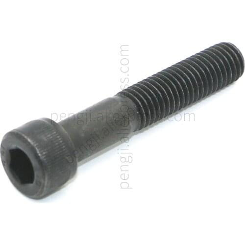 20PCS M10 - 1.5 x 55mm Socket Head Cap Screws Metric, Allen Socket Drive, 12.9 Grade Alloy Steel, DIN 912, Black Oxide Finish