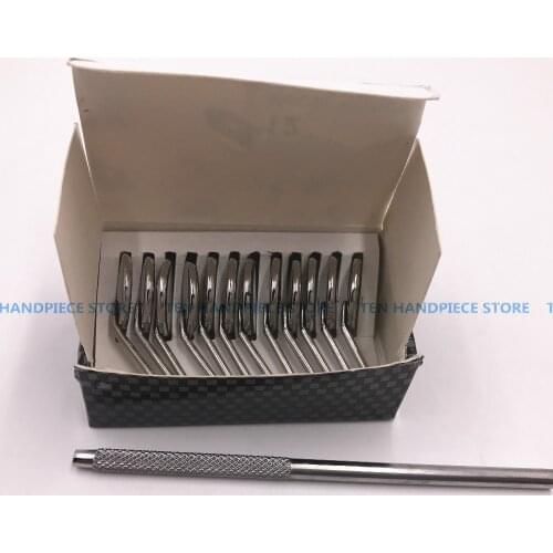 2018 good quality 12pcs x Dental Mouth Mirror Stainless get 1 handle for free free shipping autoclavable