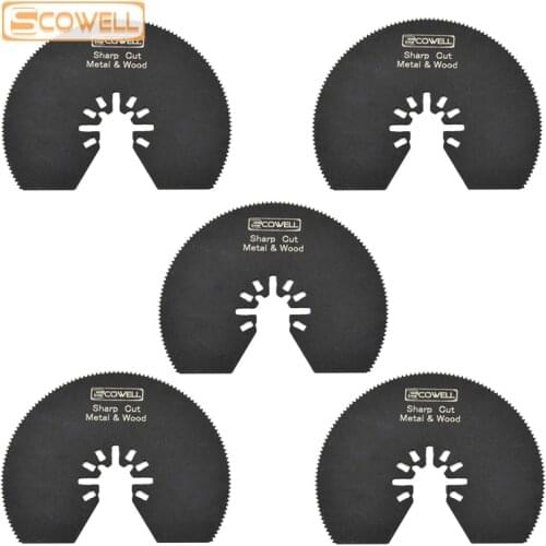 30% OFF 80mm HSS Multi Tool Saw Blade For Soft Metal Cutting Oscillating Renovation Blade Fit for Multimaster Power Tools