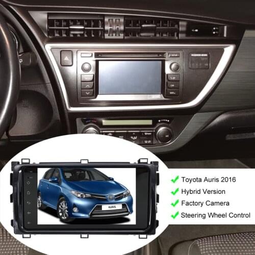 2 Din Car Radio Tape Recorder Head Unit Multimedia Player For Toyota Auris 2015 2016 Car Stereo Autoradio Head Unit Car Stereo