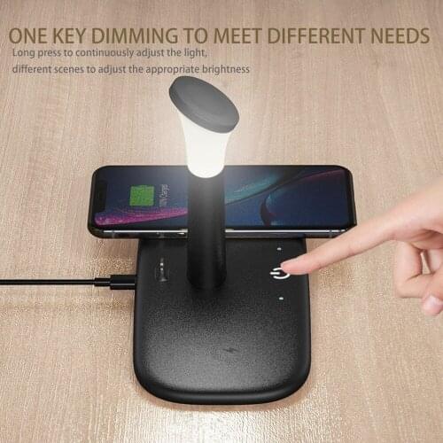 5 in 1 Qi 15W Fast Wireless Charger for iPhone 12 12Pro MAX 11 11Pro X XR XSMAX for Apple watches Earphones Charging Stand