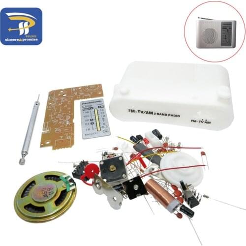 CF210SP AM/FM Stereo Radio Kit DIY Electronic Assemble Set Kit Portable FM AM radio DIY parts For Learner
