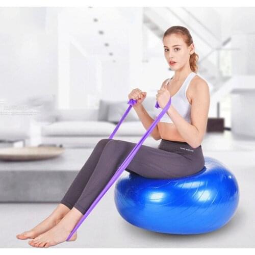 Yoga Fitness Resistance Bands Elastic Stretch Tension Pull Rope Exercise Indoor Training Workout Sports Gym Equipment 150cm