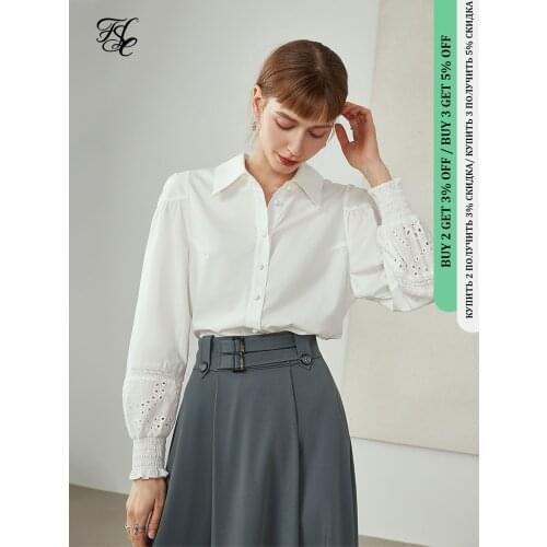 FANSILANEN Openwork Blouses