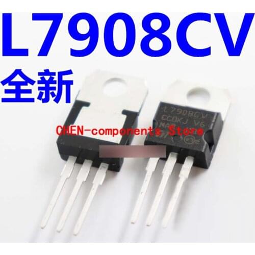 10pcs New domestic L7908 L7908CV TO-220 three-terminal voltage stabilizer