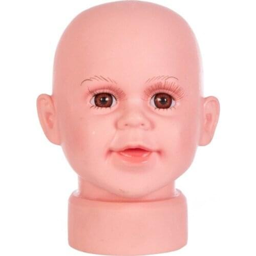 34CM Realistic Child Mannequin Dummy Head For Hat Display ,Boby Manikin Heads