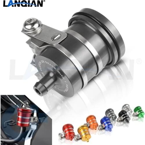 Motorcycle Brake Fluid Reservoir Oil Cup Clutch Tank For Kawasaki VERSYS 650cc ZG1000 CONCOURS ZRX 1100 1200 Z11 ZX7R ZX7RR ZX9