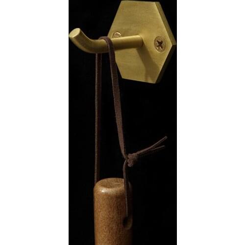 Nordic gold Brass Modern Design Wall Door golden clothes Robe Hook Rack geometric corridor room bathroom bedding coat Rail Decor