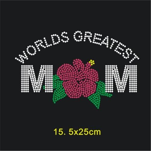 Transfert Thermocollants Hot-Fix Crystal Motif T-Shirt Iron-On Transfers Stickers Custom Patches Craft Applique Art Accessories