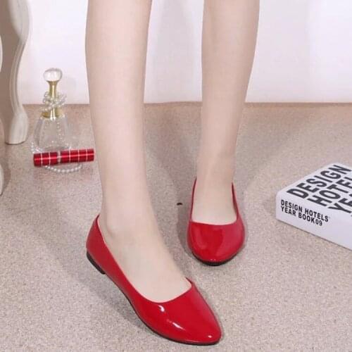 PUPUDA Female Shoes New Casual Shoes Women Lightweight Flat Shoes Women Slip On Loafers 2020 Classic Leather Loafers Female