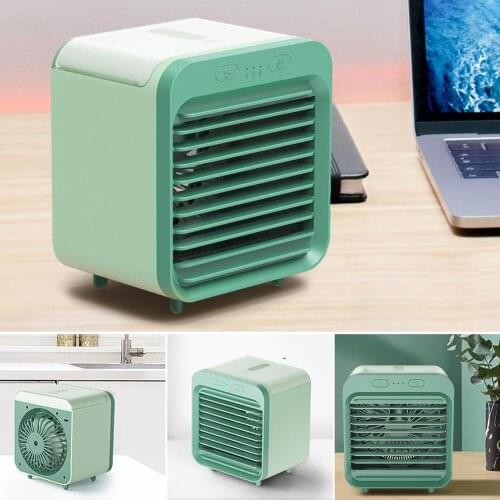 USB Portable Mini Air Conditioner Cooling For Auto Car Bedroom Cooler Fan 200ML