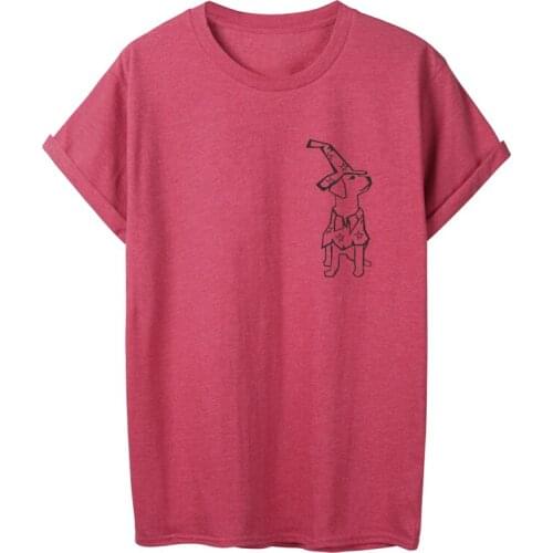 ONSEME Funny Halloween Handsome Golden Retriever Doge Print T Shirt Female Basic Cotton Tees Cool Star Magician Dog T Shirts