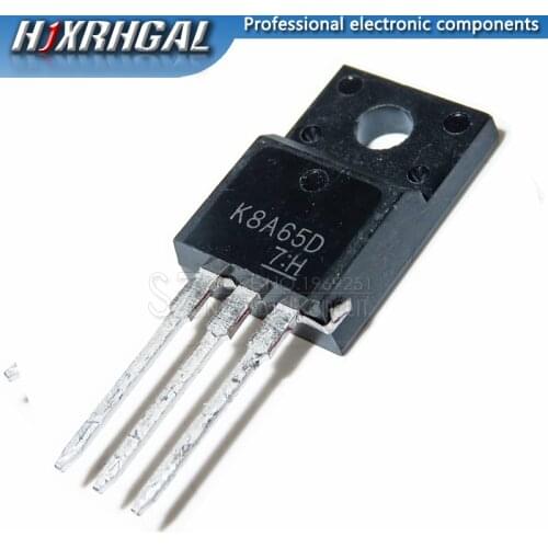 1PCS/LOT K8A65D TK8A65D 650V 8A 45W LCD MOS FET TO-220F 100% quality assurance