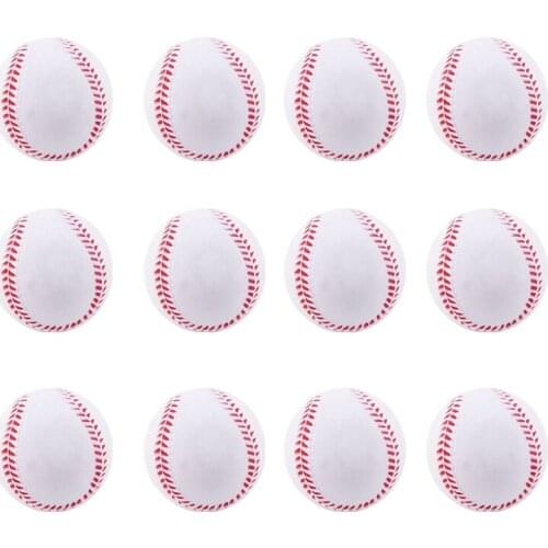 12Pack Baseball Foam Softball 9Inch Adult Youth Training Sporting Batting Ball for Game Pitching Catching Training