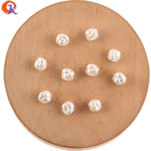 Cordial Design 1300Pcs 9*9MM Acrylic Beads/Hand Made/Jewelry Accessories/Imitation Pearl Bead/DIY Bead Making/Earring Findings