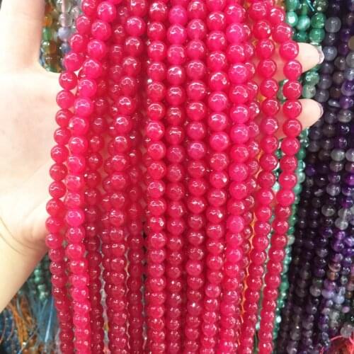 Natural stone beads 8mm Round Ball loose beads for Jewelry Making Necklace DIY Bracelets Accessories