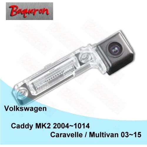 For Volkswagen Caddy Caravelle Multivan 2003~2015 HD CCD Night Vision Backup Parking Reverse Camera Car Rear View Camera