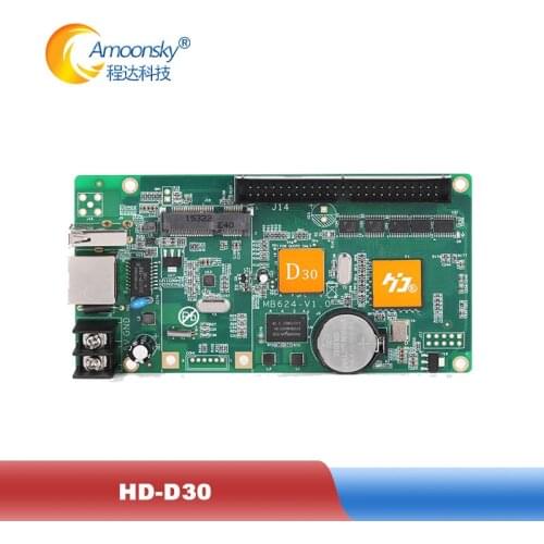 HD-D30 led sign control card for full color led module indoor outdoor led screen display advertisement play