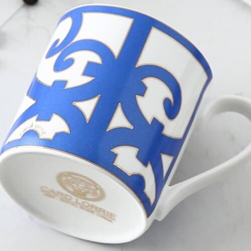 Italian Classic Style Creative Retro Mug Matte Ceramic Coffee Cup Breakfast Cup Couples Tea Cups Mug Western Eco Friendly