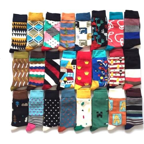 Hot Sale Classic Autumn Winter socks Women Personality Art Van Gogh Mural World Famous Painting Female Socks Oil Happy Socks