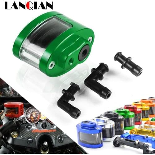 Motorcycle Front bottle Reservoir Brake Cylind Oil Fluid Cup For Kawasaki KLE500 NINJA 125 Z125 EX250R VERSYS 1000 VULCAN 650cc