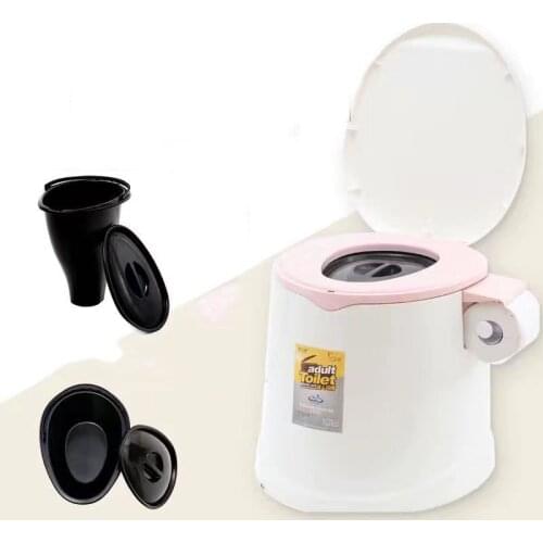 Dual use Commode chair Potty chair Sit stool Mobile toilet closestool