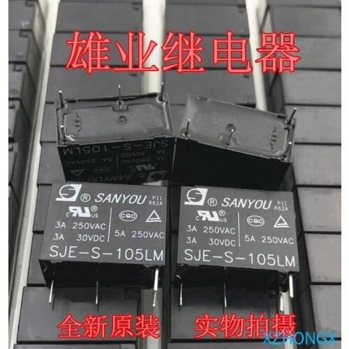 Relay SJE-S-105LM 5VDC 3A 4PIN