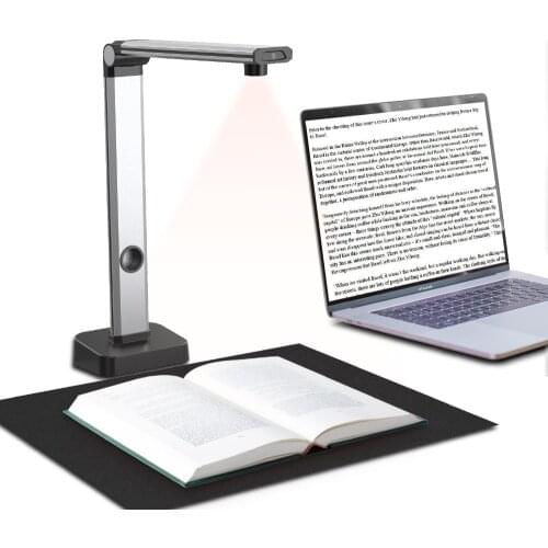 JOYUSING Book & Document Scanner, Auto-Flatten & Capture Size A3, Smart Multi-Language OCR, SDK & Twain for Office and Education